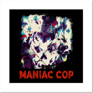 Protect And Serve Evil Maniac Cop Film Tribute T-Shirt Posters and Art